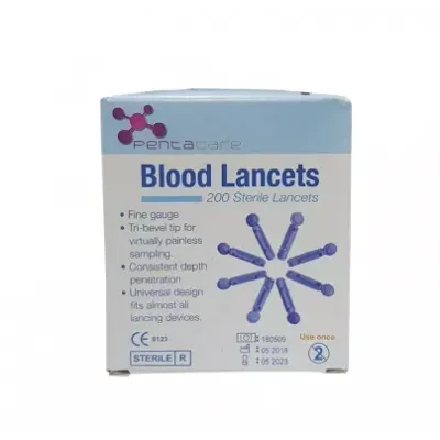 PENTACARE BLOOD LANCET 200 PCS