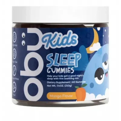 Obu Kids Sleep Gummies with Mango Flavor 60 Pcs