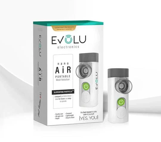 EVOLU NANO AIR PORTABLE MESH NEBULIZER