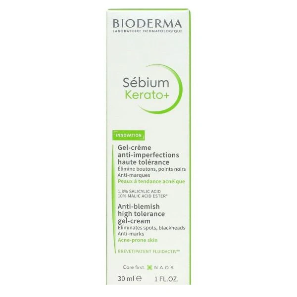 BIODERMA SEBIUM KERATO+ GEL CREAM 30ml