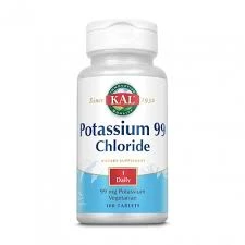 KAL POTASSSIUM 99 CHLORIDE 100TABS