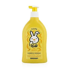 SANOSAN KIDS SHOWER & SHAMPOO BANANA 400ml