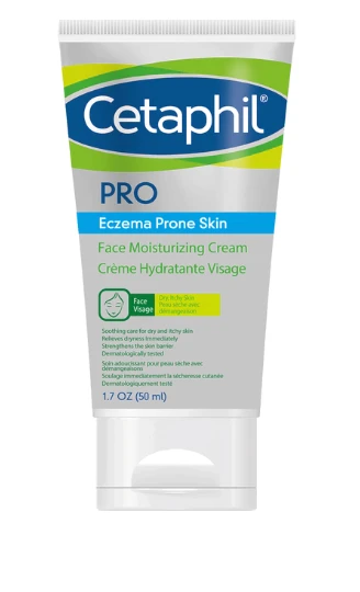 CETAPHIL PRO ECZEMA PRONE SKIN FACE MOISTURIZING CREAM 50ML