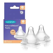 LANSINOH NATUREWAVE SLOW FLOW (S) TEATS