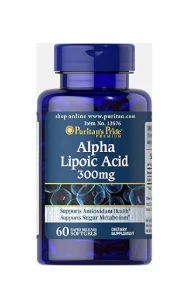 PURITAN'S PRIDE ALPHA LIPOIC ACID 300mg 60 Caps