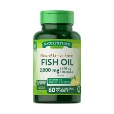 NATURE TRUTH LEMON FLAVOR FISH OIL 2,000mg 60 softgel