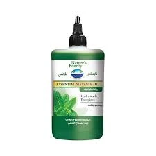 NATURE'S BOUNTY MASSAGE OIL PEPPERMINT 300ML