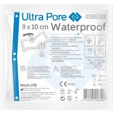 "MEDRULL ULTRA PORE ADHESIVE WOUND DRESSING, WATERPROOF 9 X 10 CM STERILE"