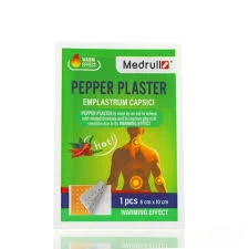 MEDRULL PEPPER PLASTER 6 X 10 PERF. MEDRULL