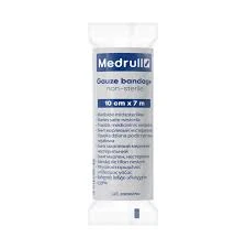 MEDRULL GAUZE BANDAGE NON-STERILE MEDRULL IND.PACK 7M X 10CM