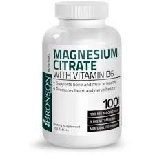 Bronson Magnesium Citrate Tablets, 100 Pieces