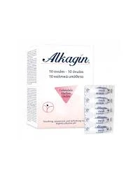Alkagin Vaginal Ovules 10'S