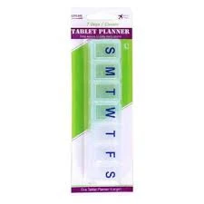 EZYCARE 7 DAYS TABLET PLANNER (M) 17005