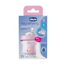 chicco 0+ months bottle for girl 150 ml