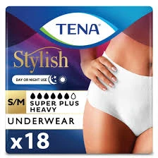 TENA WOMEN PU SUPER PLUS S/M 18