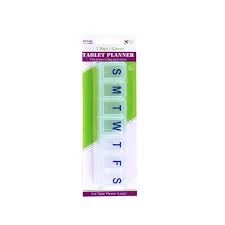 EZYCARE 7 DAYS TABLET PLANNER (L) 17006