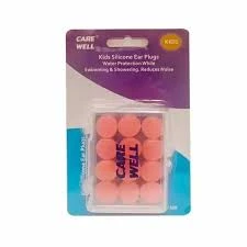 CW509 KIDS SILICONE EAR PLUG 12pcs