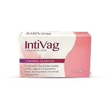 INTIVAG VAGINAL SUPP WITH LACTIC ACID 5's