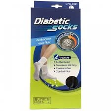 EUNICE MED DIABETIC SOCKS M CPS-4001