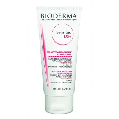 Bioderma Sensibio D.S. Cleansing Gel for Sensitive Skin Face & Body 200ml