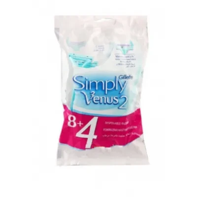 GILLETTE SIMPLY VENUS 8+4 12pc