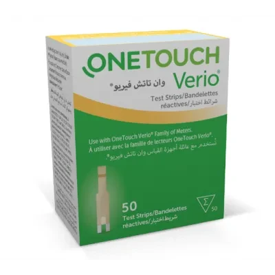 ONE TOUCH VERIO 50 TEST STRIPS