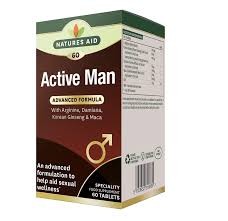 NATURES AID ACTIVE MAN 60TABS