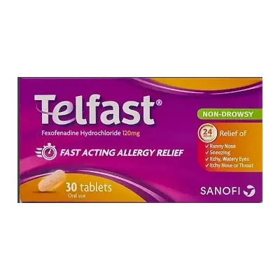 TELFAST 120MG 30 TABS