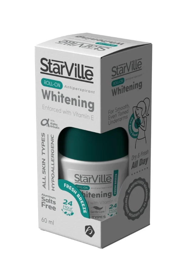 STARVILLE WHITENING ROLL ON FRESH BREEZE 60ML