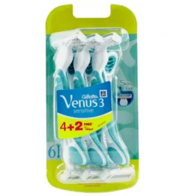 GILLETTE VINUS 3 SENSITIVE DISPO4+2CT