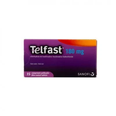 TELFAST 180MG TABLETS 15S