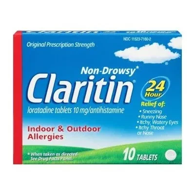 CLARITIN TABLETS 10 MG 10S