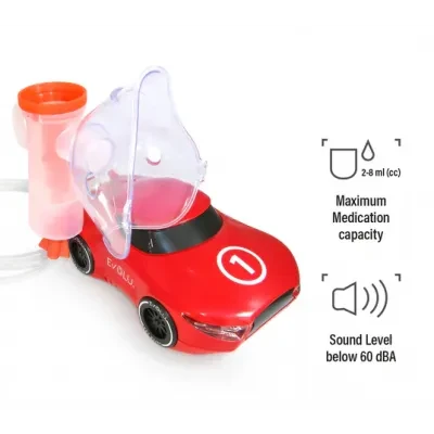 EVOLU SUPER CAR KIDS COMPRESSOR NEBULIZER