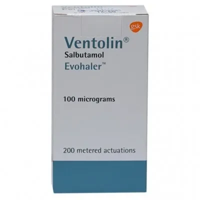VENTOLINE EVOHALER 100MCG 200