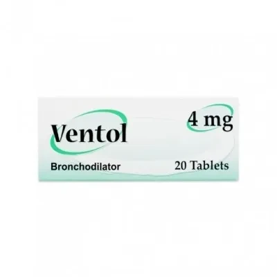 VENTOL 4MG 20 TAB