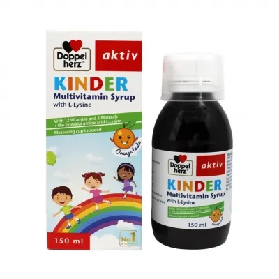 DOPPELHERZ AKTIV KINDER M.VIT SRP LYS. 150
