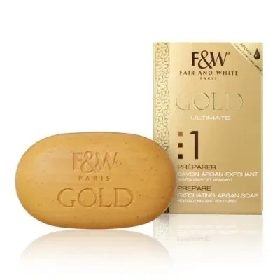 F&W GOLD SATIN EXFOL SOAP 200G