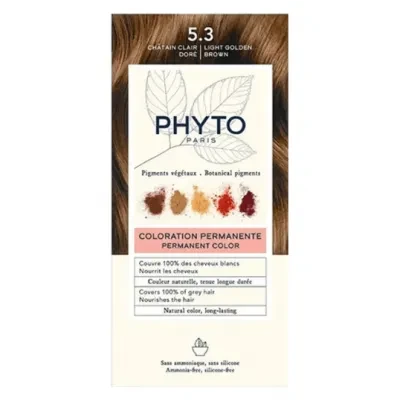 PHYTO COLOUR SENSTIVE 5.3 LIGHT GOLDEN BROWN