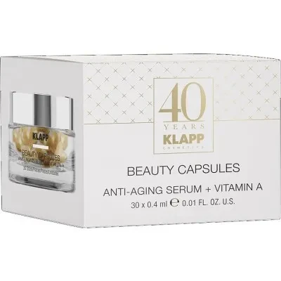 KLAPP BEAUTY CAP ANTI-AGING SERUM+VIT.A 30CAPS