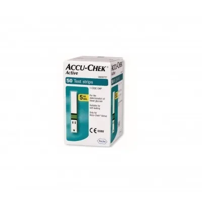 ACCUCHECK ACTIVE STRIPS 50S