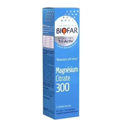 BIOFAR MAGNESIUM CITRATE COMPLEX 300MG EFF.