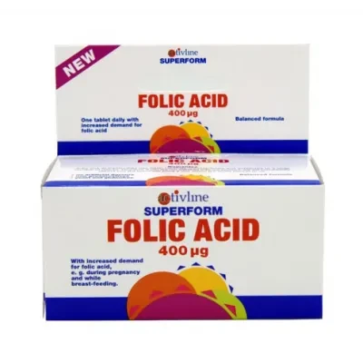 ACTIVELINE FOLIC ACID400MCG 90TAB