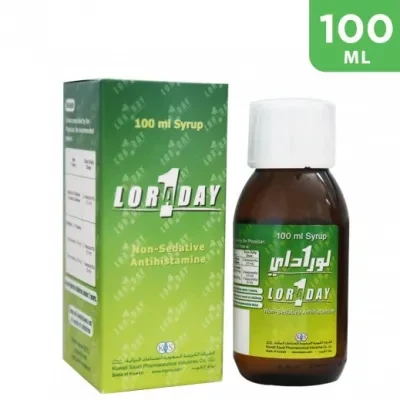 لوراداي شراب 5 مجم/5 مل 100 مل