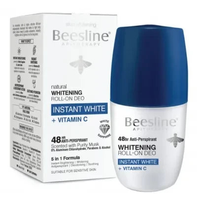 Beesline Skin Whitening Roll-on Duo Instant White Vitamin C
