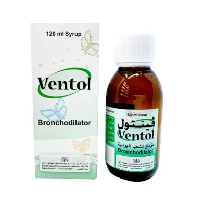 VENTOL 2MG/5ML SYRUP 120ML