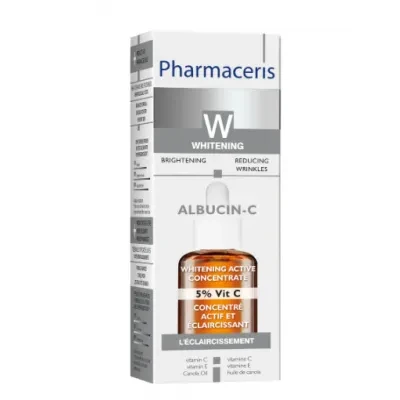 PHARMACERIS W-ALBUCIN-C WHITENING SOLUTION 30ML