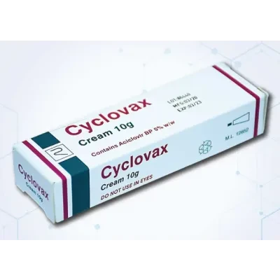 CYCLOVAX 5% CREAM 10G